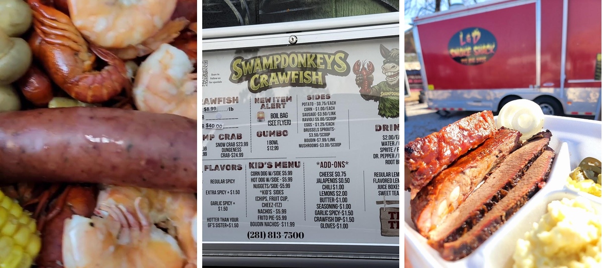 Swamp Donkey's Seafood Menu