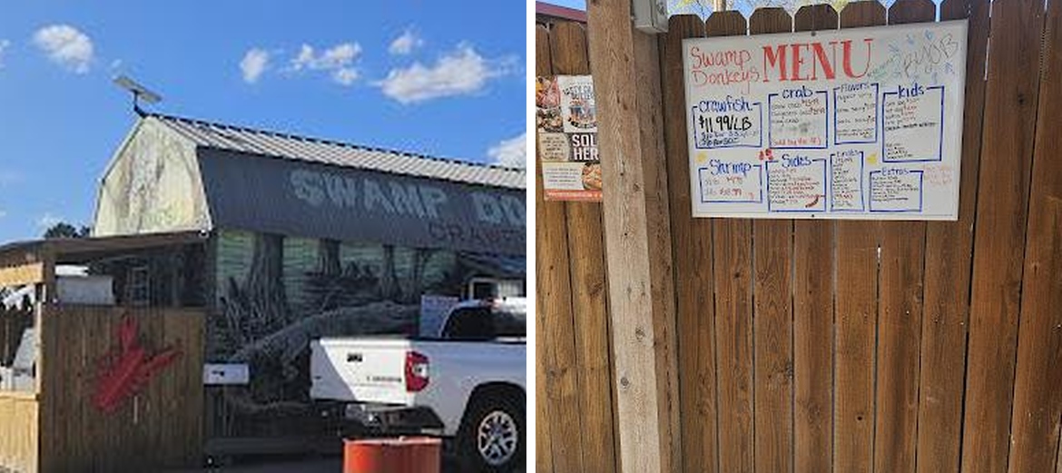 Swamp Donkey's Seafood