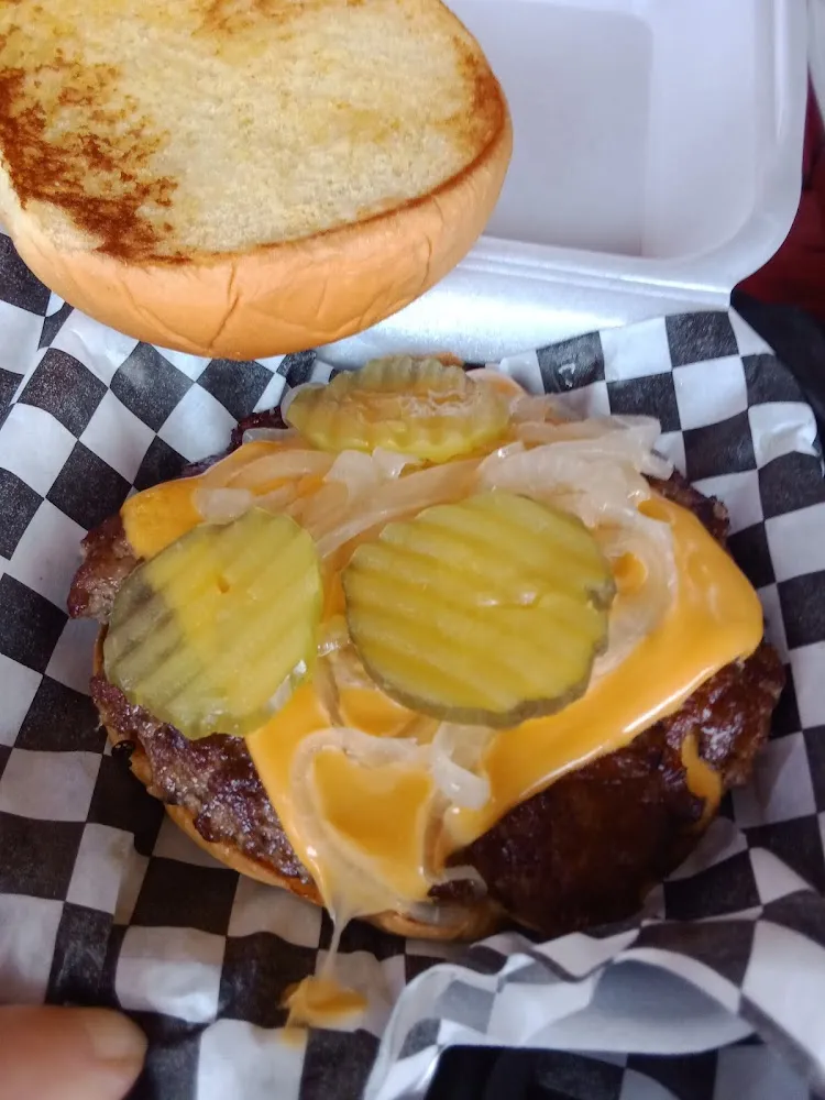 Burger from One of the Food Trucks It Was not Worth the 12