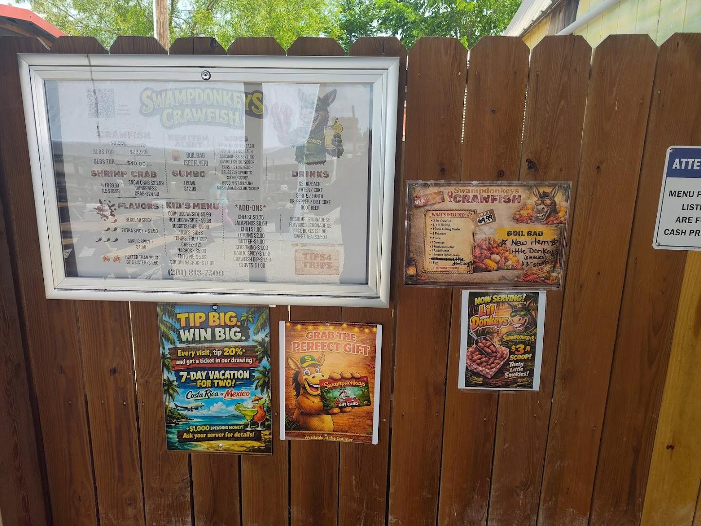Swamp Donkey's Seafood